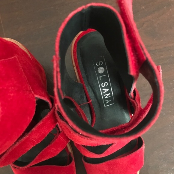 RARE Sol Sana Lixer Heel Size 8 - Picture 6 of 7